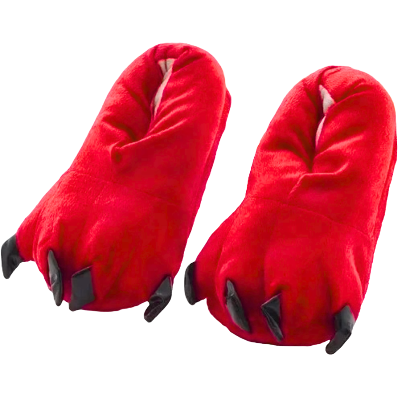 Chaussons Griffes Rouges