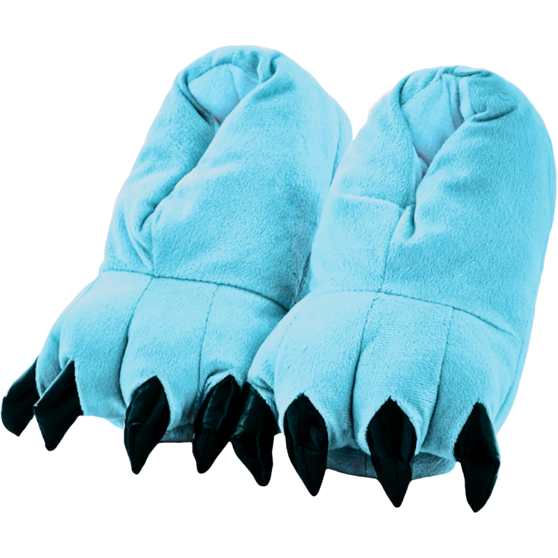 Chaussons Griffes Turquoise
